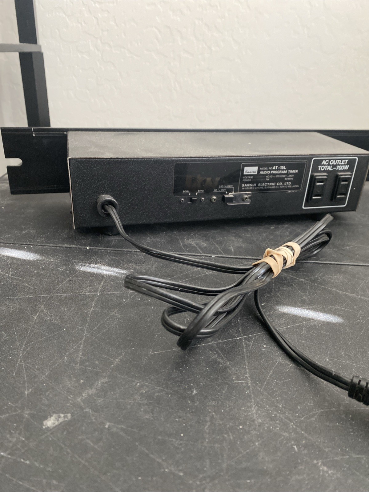 💥Sansui AT-15L - Digital Audio System Timer-Vtg-