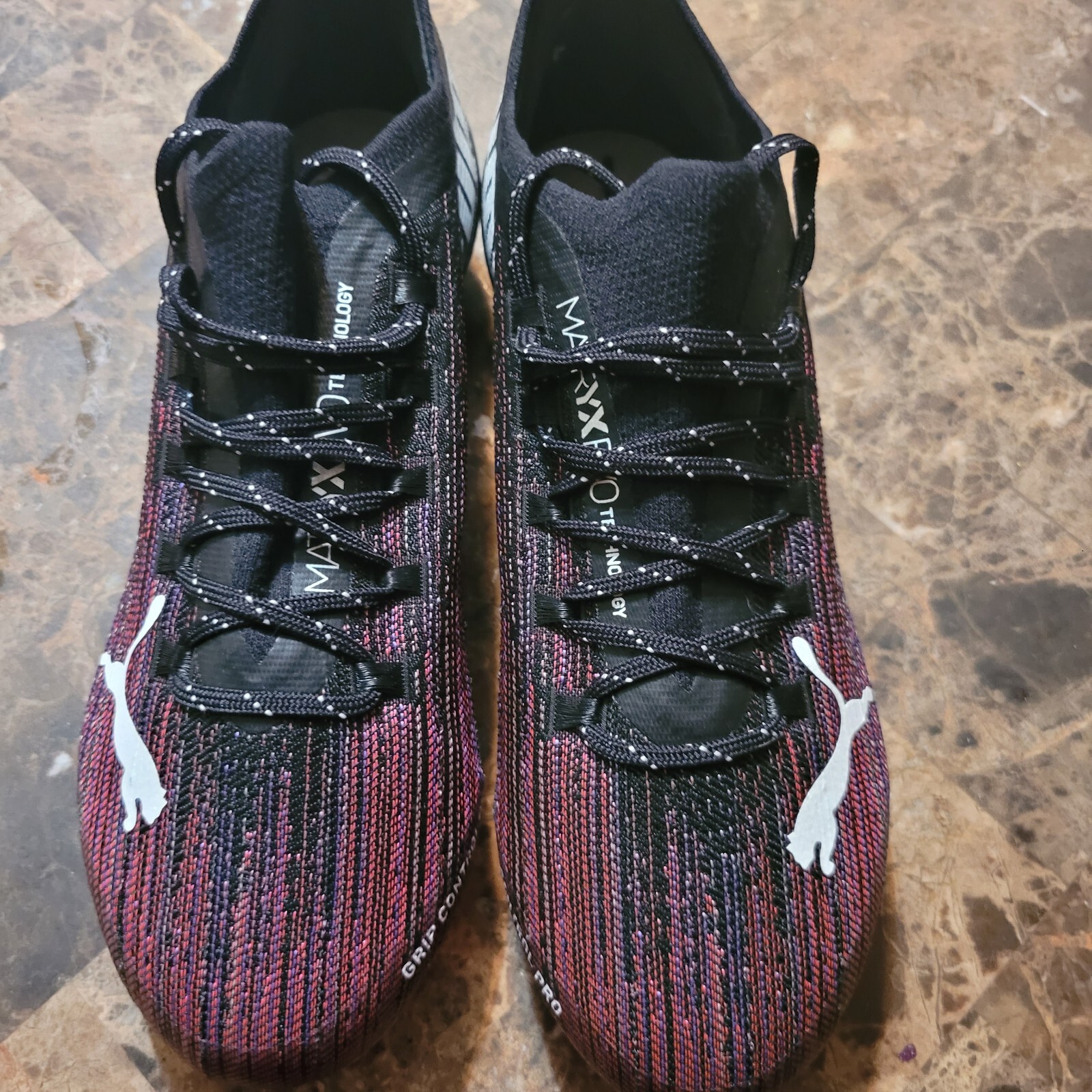 PUMA Ultra 1.1 FG/AG Lace-Up Black Synthetic Women 106044 03 USA size 6