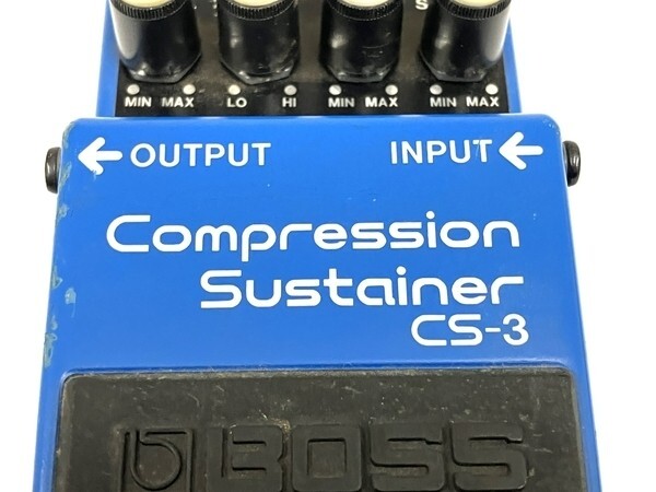 Boss CS-3 Compressor Guitar Effect Pedal used japan