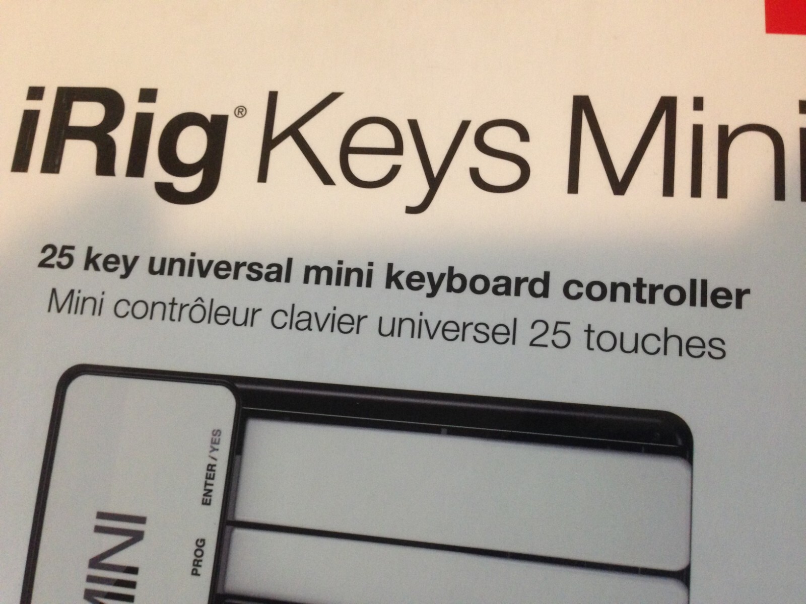 IK Multimedia iRig Keys 2 Mini 25-Key Ultra-Compact MIDI Keyboard Controller NEW