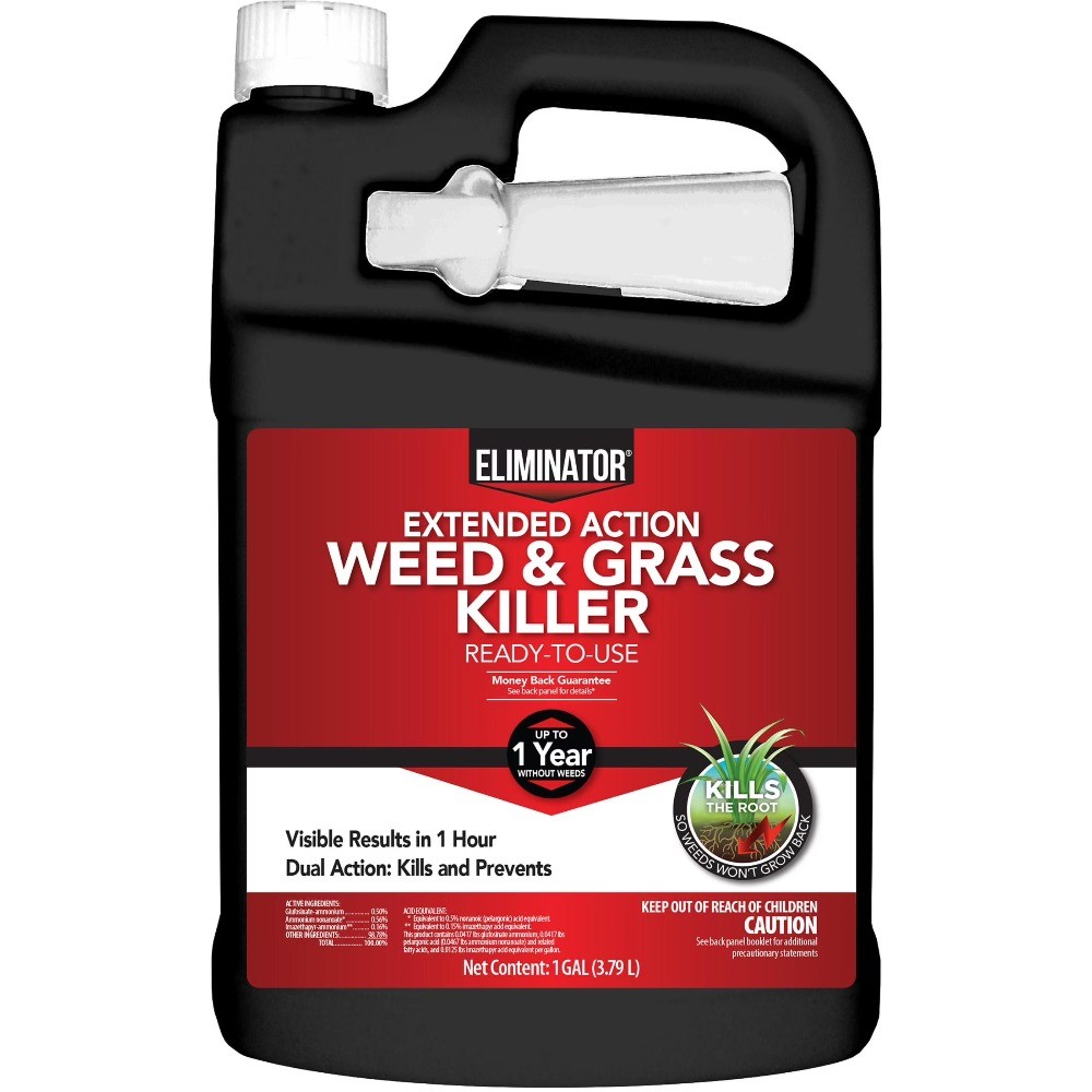 Control Weed and Grass Vegetation Killer Herbicide, Ready to Use, 1 Gallon