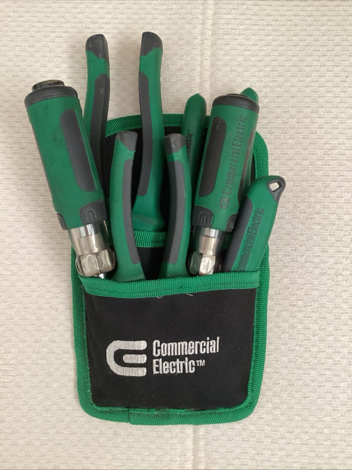 Commercial Electric Tools ~ 6 Tools With Pouch Used #160