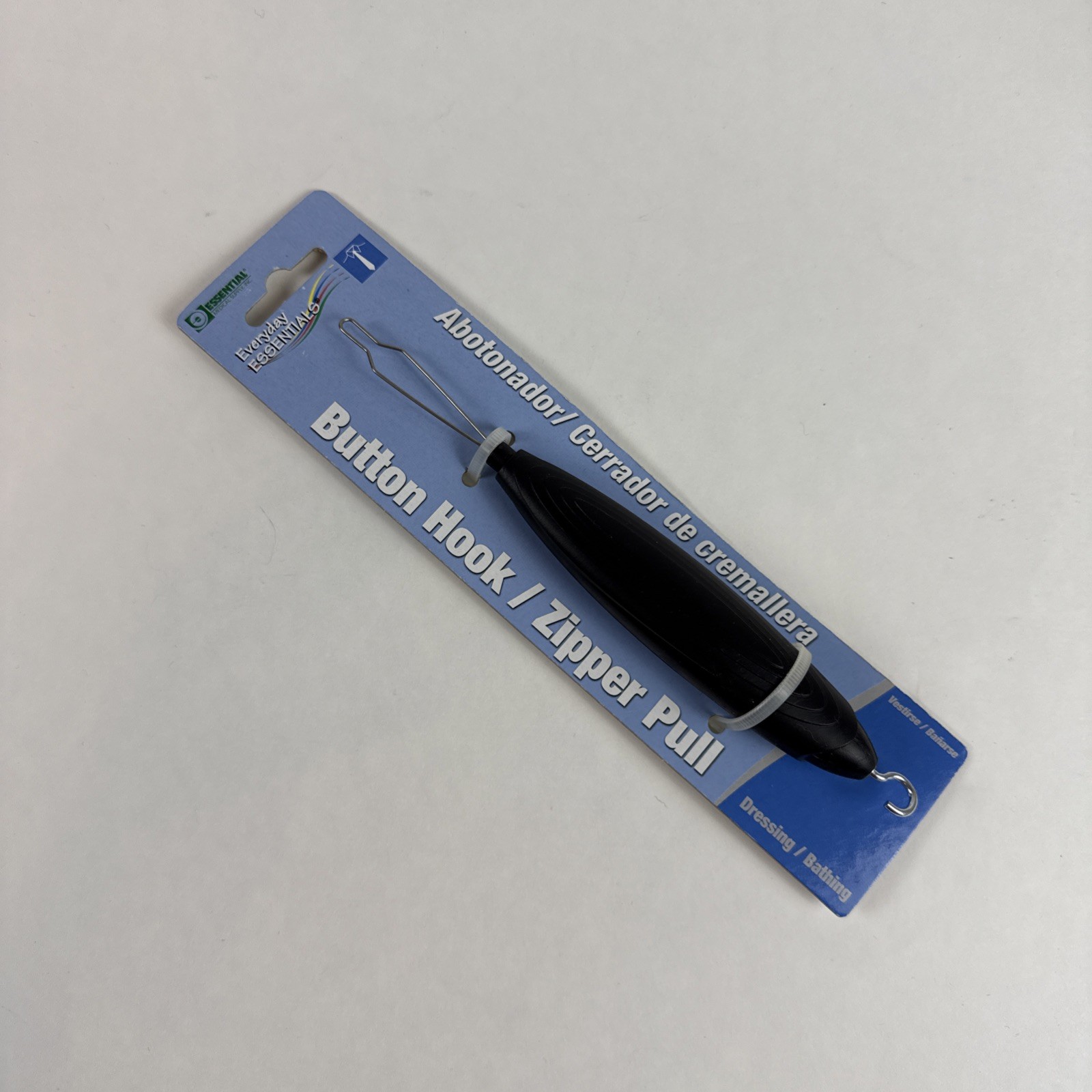Button Hook Zipper Pull Dressing Aid Essential Medical Supply Handle L3022