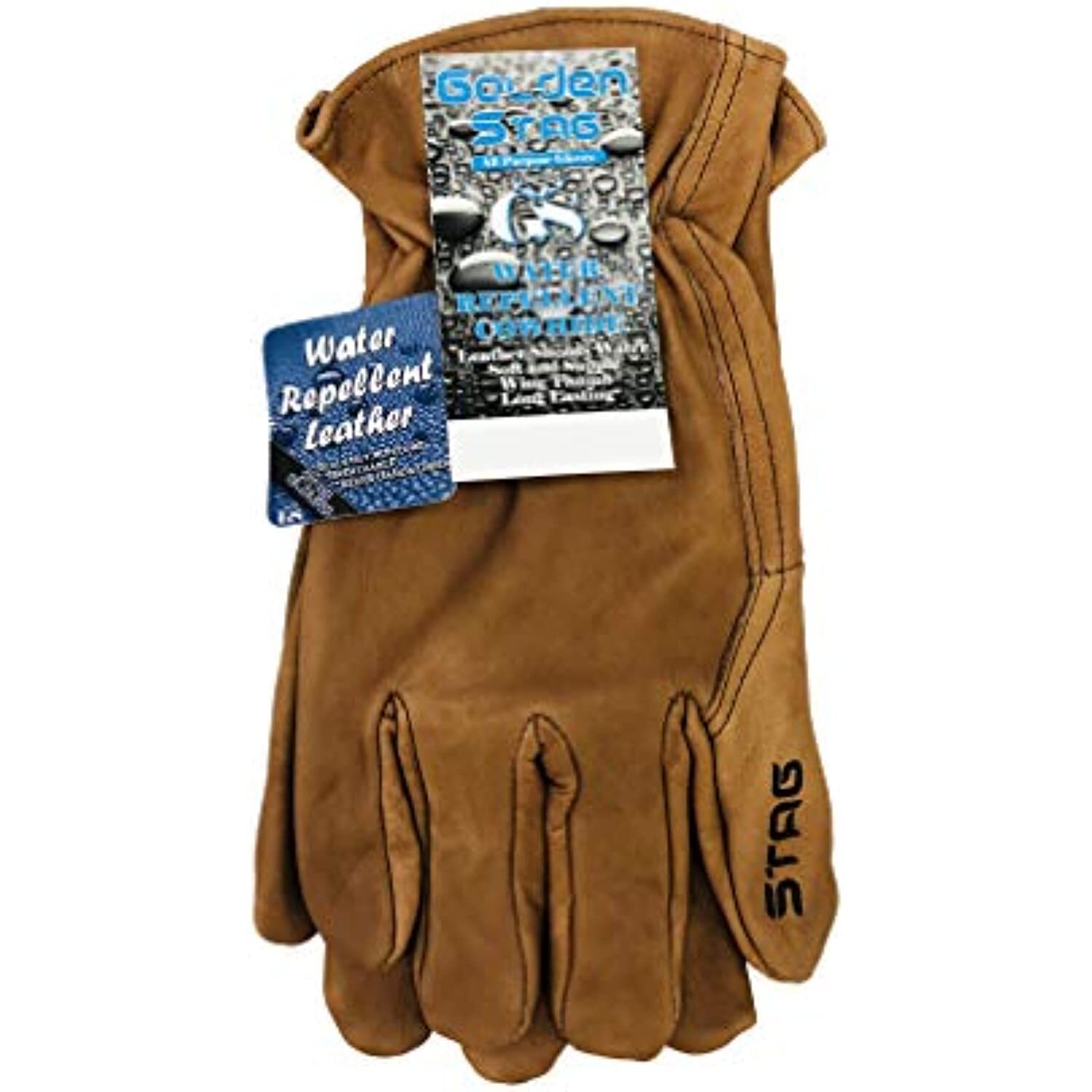 Golden Stag Chocolate Cowhide Glove, X-Large, 277