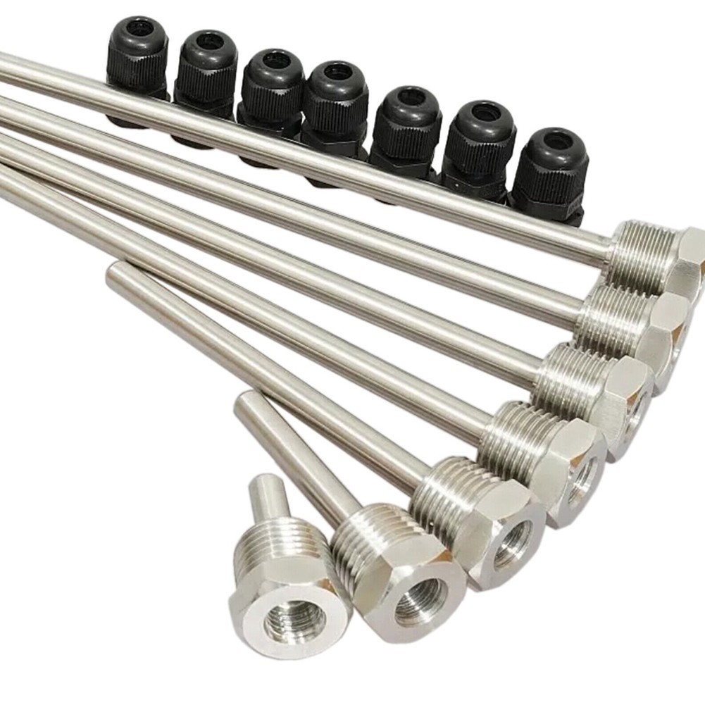 30-200mm Thermowell 304 Stainless Steel 1/2 G Thread for Temperature Sensor