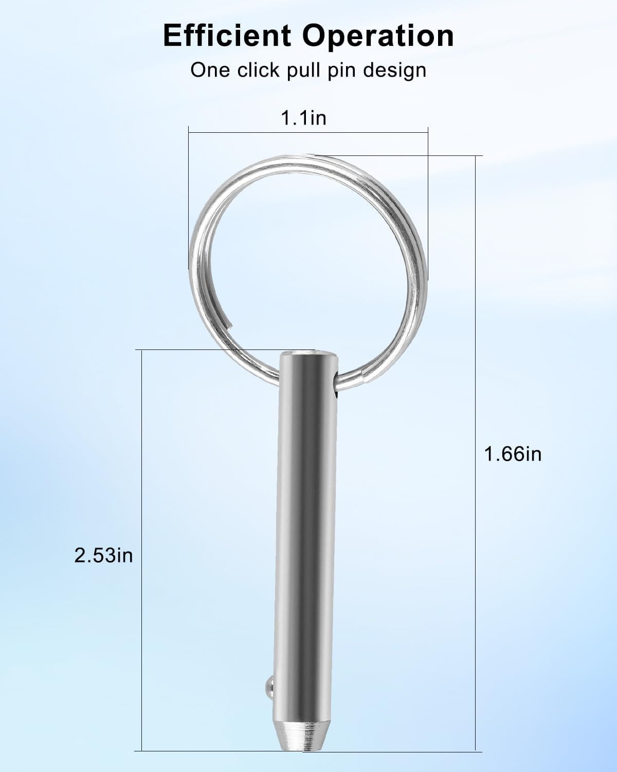 Reliable Tapco PRO Pull Pins (0.25in x 1.25in) - For Siding Bending Brake
