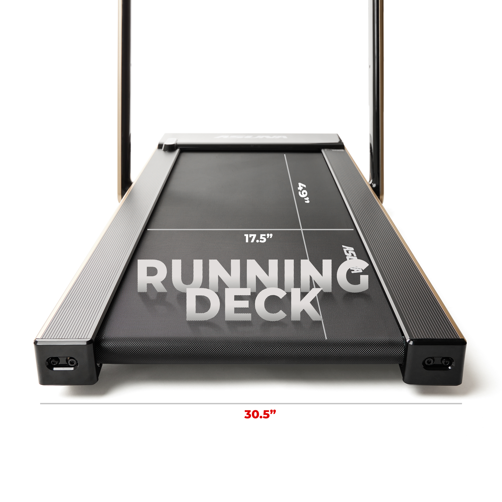 ASUNA Space Saving Treadmill, Motorized, Low Profile & Slim Folding