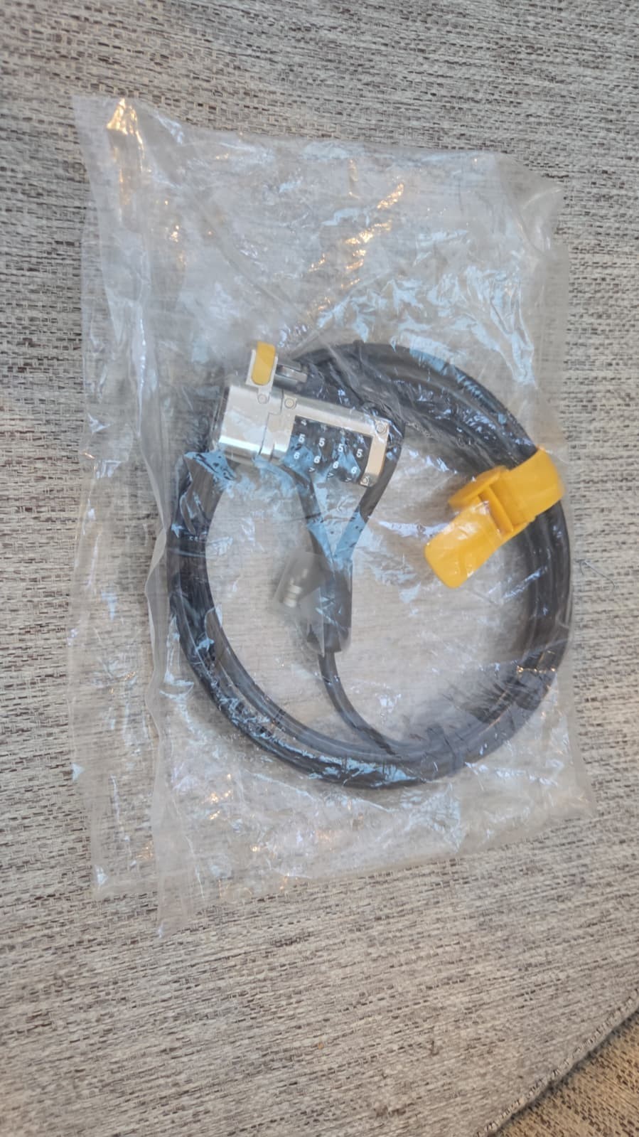 Kensington Combination Laptop Computer Security Cable Lock - Used