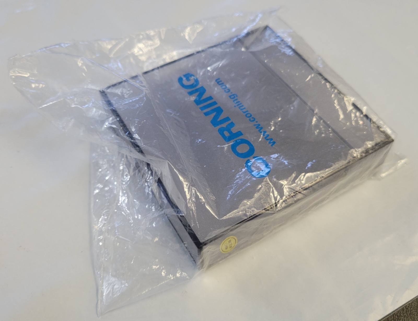 Vintage Promotional Item Swag - Corning - 5 Diskette Holder - Computing - Sealed