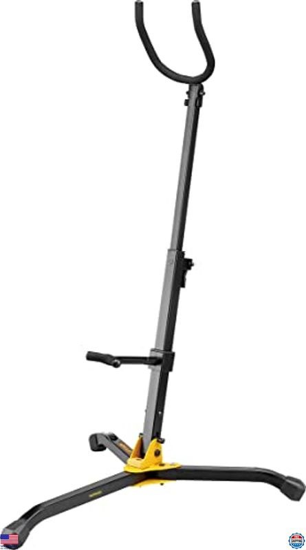 Hercules DS535B Baritone Saxophone Stand - Adjustable, Durable, Black, Compact