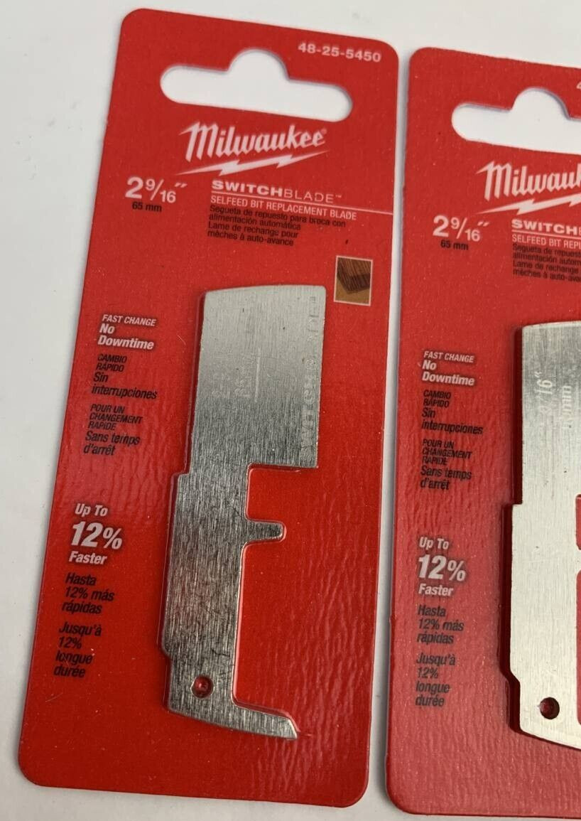 3pcs Milwaukee 2-9/16" Switchblade Replacement Blade 48-25-5450