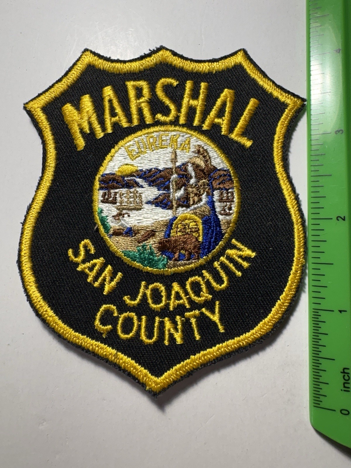 San Joaquin County California Marshal Patch