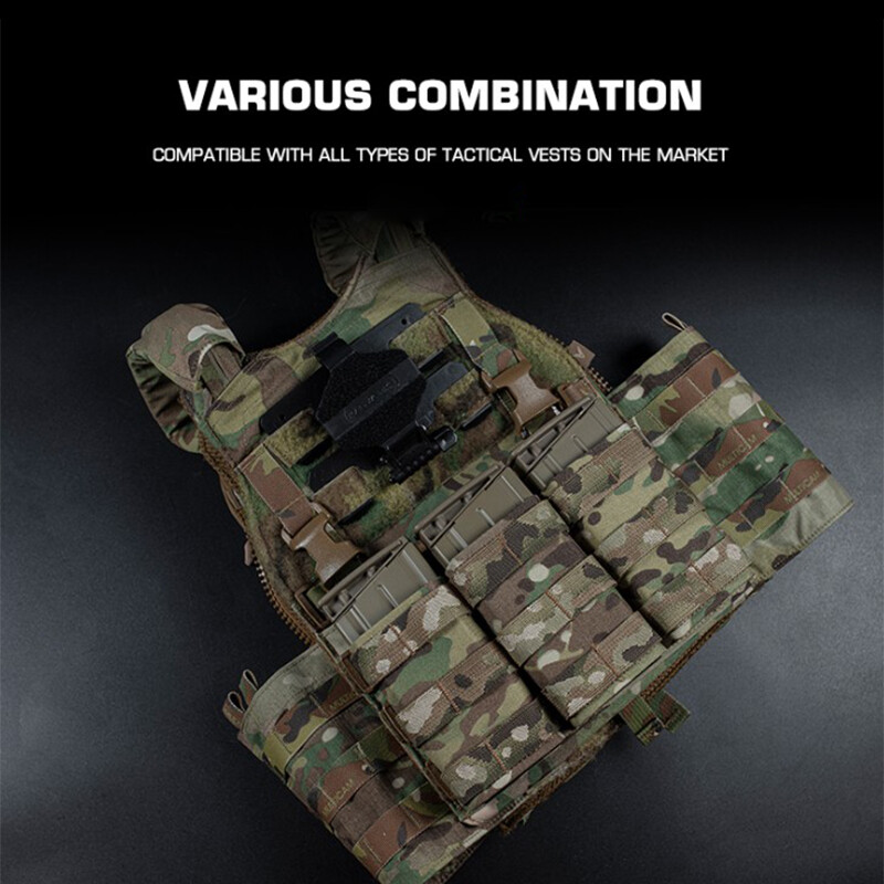 Wosport Tactical Mag Pouch Triple Mag Carrier FAST 7.62mm MOLLE Pouch Military