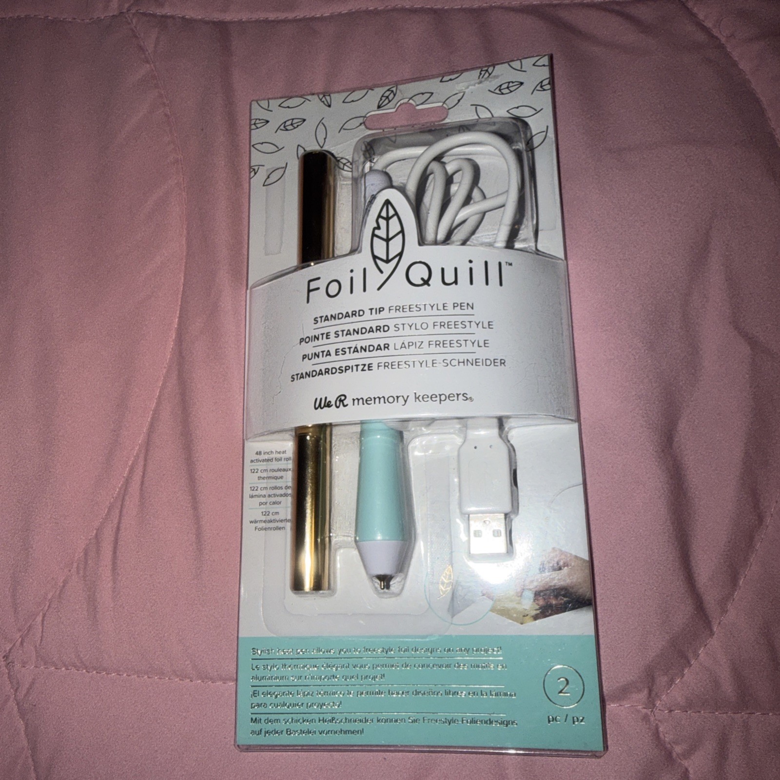 We R Memory Keepers Foil Quill Freestyle Pen "Standard Tip" - NEW