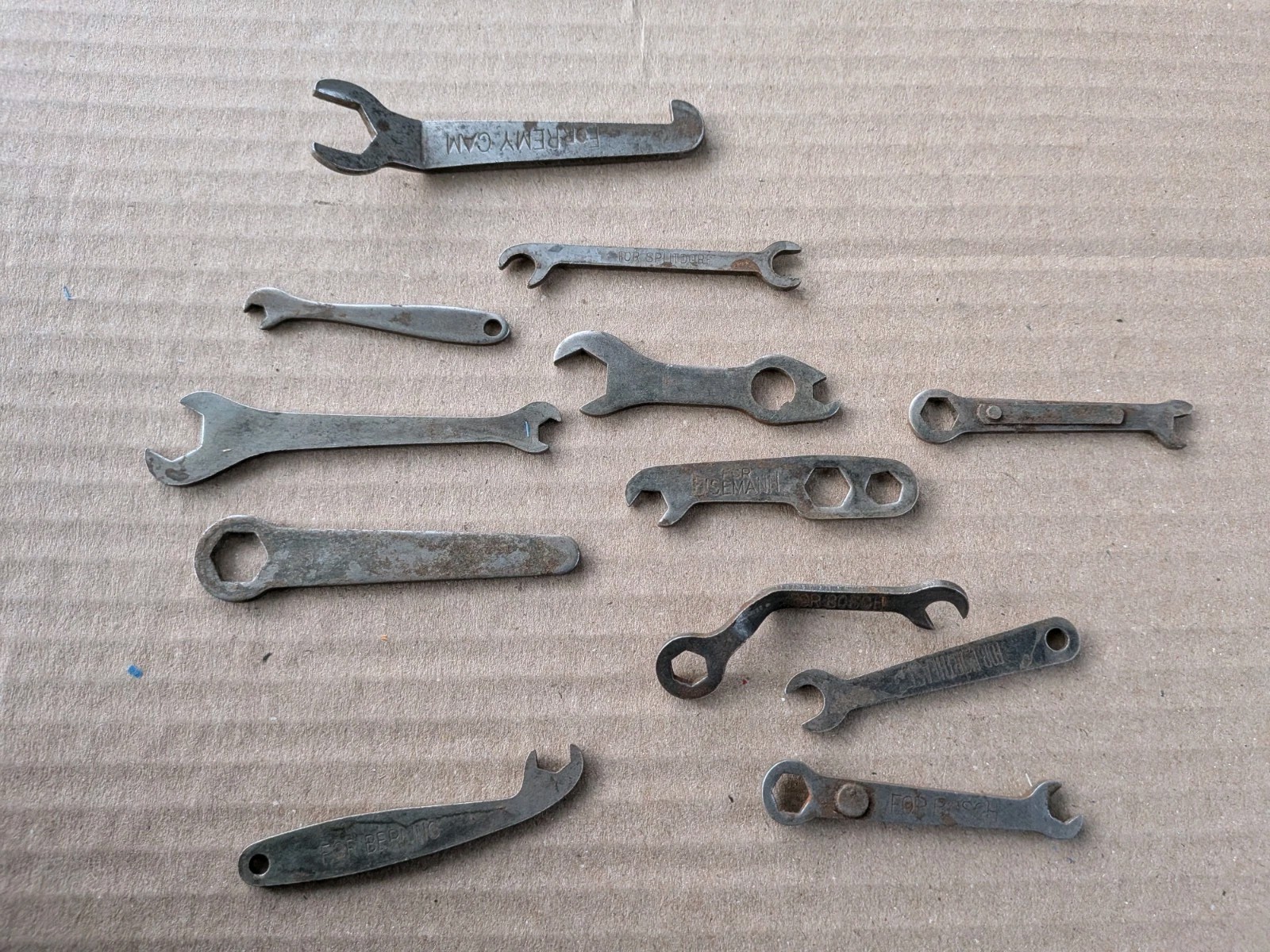 Lot Of Vintage Magneto & Ignition Wrenches Eisemann Remy BOSCH DELCO