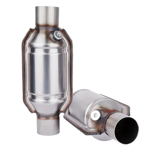 2.0" Universal Catalytic Converter, 2.0 Inch Inlet/Outle Cat Converter 2.0 inch