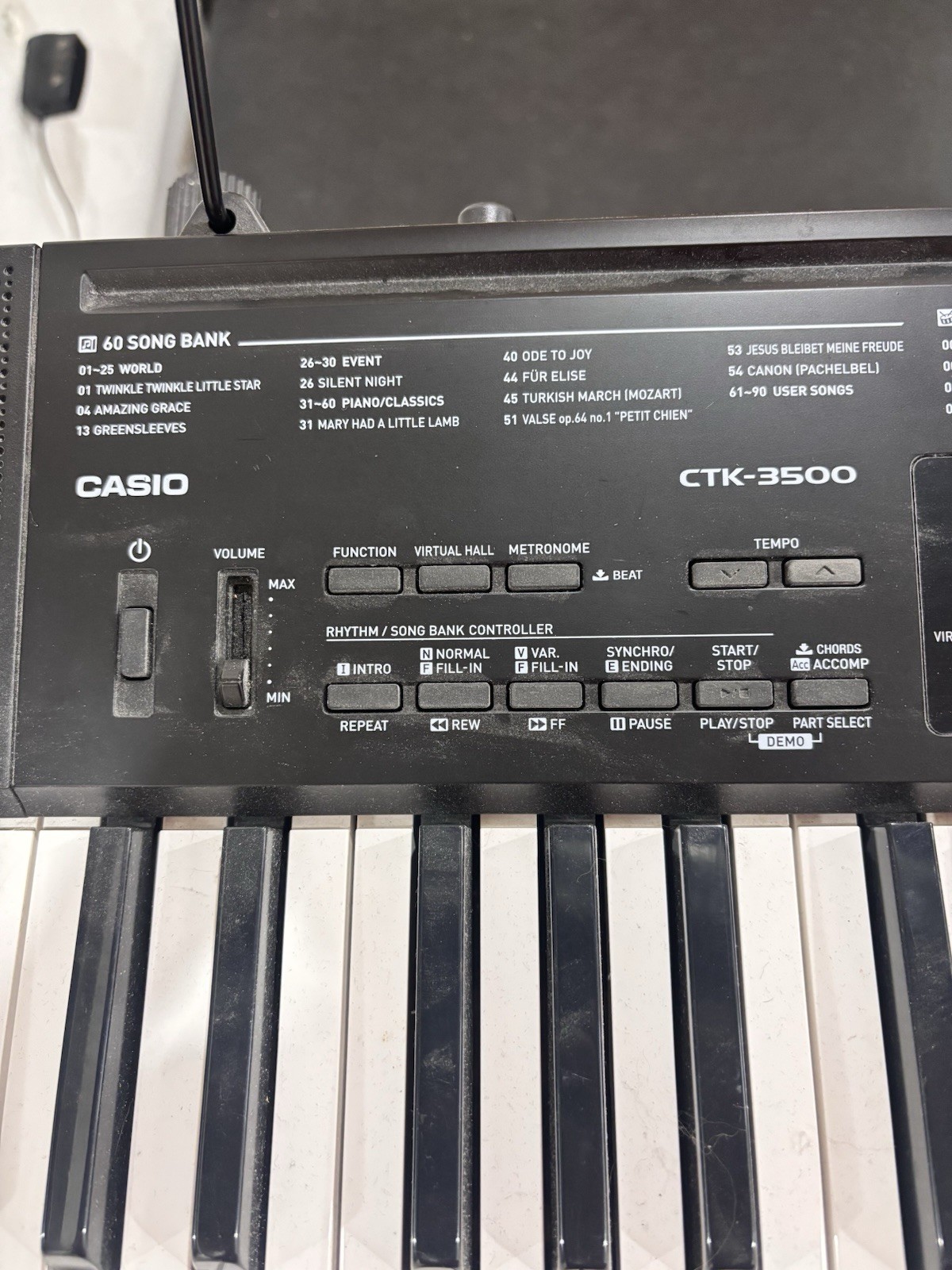 Casio CTK-3500 61-key portable keyboard