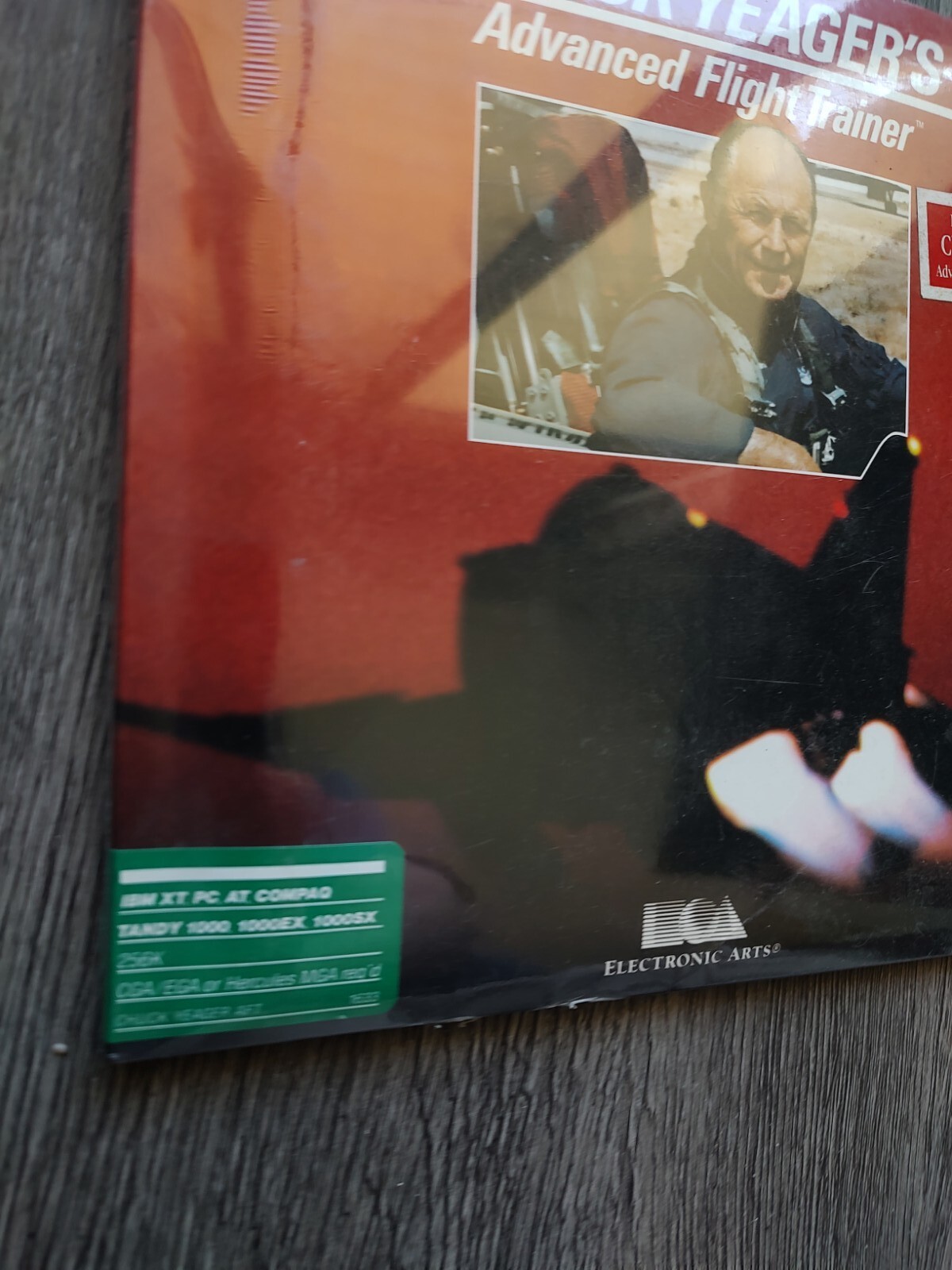 Electronic Arts EA Chuck Yeager's Advanced Flight Trainer IBM PC Tandy Brand New