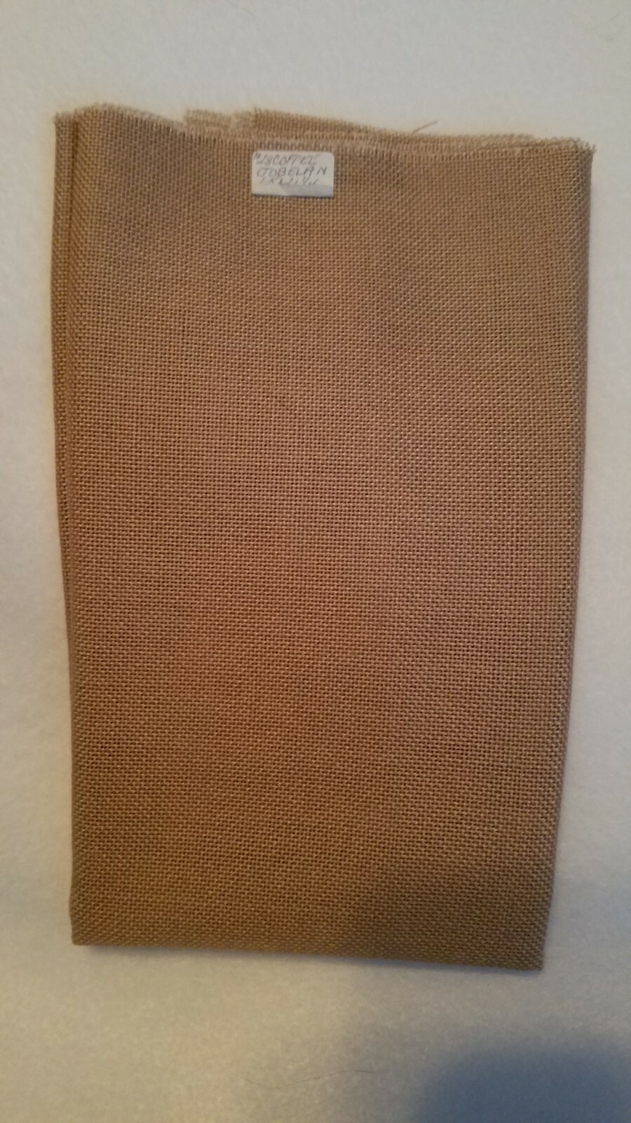 Jobelan Coffee 28 Ct 15" x 21.25" Cross Stitch Fabric