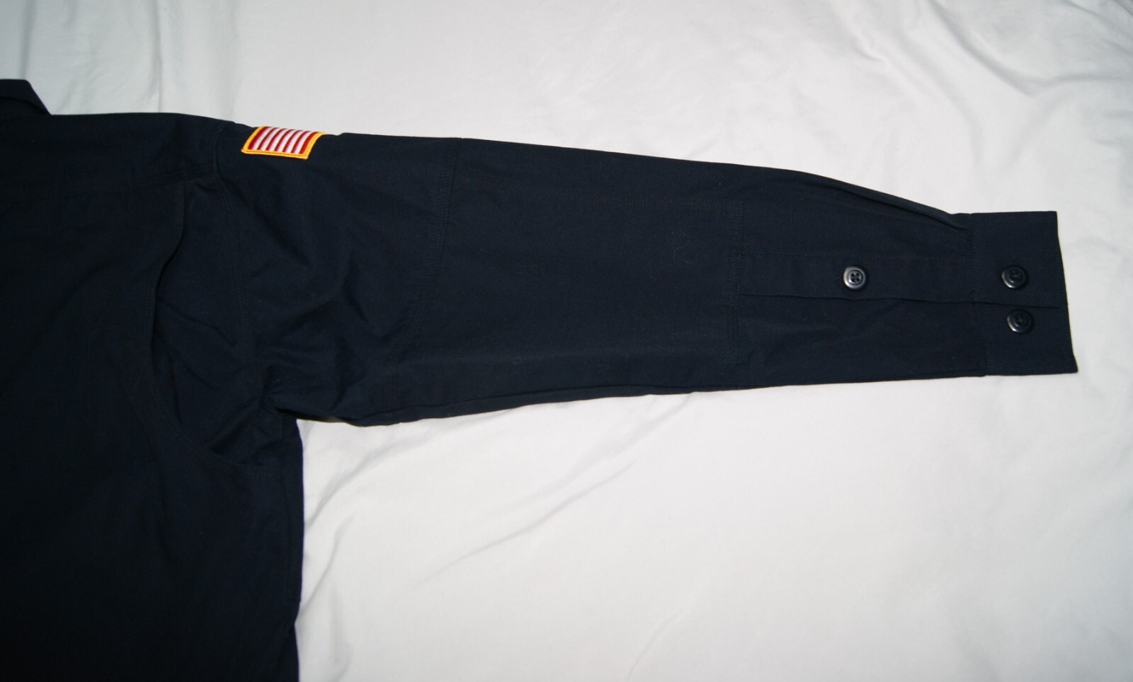 5.11 tactical shirt men's medium regular army guard patch long sleeve navy 72002