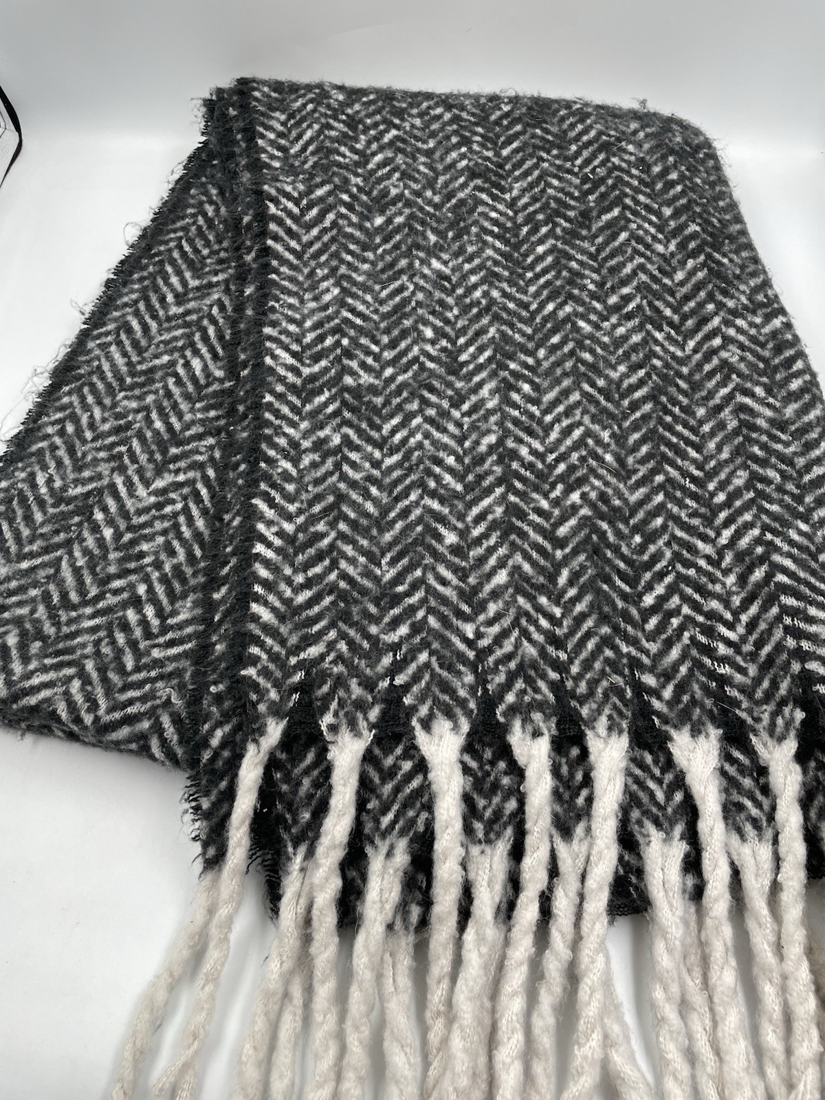 American Eagle Herringbone Oversized Scarf