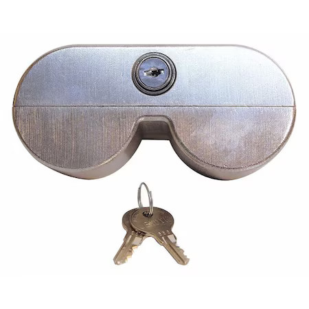 Jendyk Yokemk4-Ka Air Brake Lock, Keyed Alike Double Knob