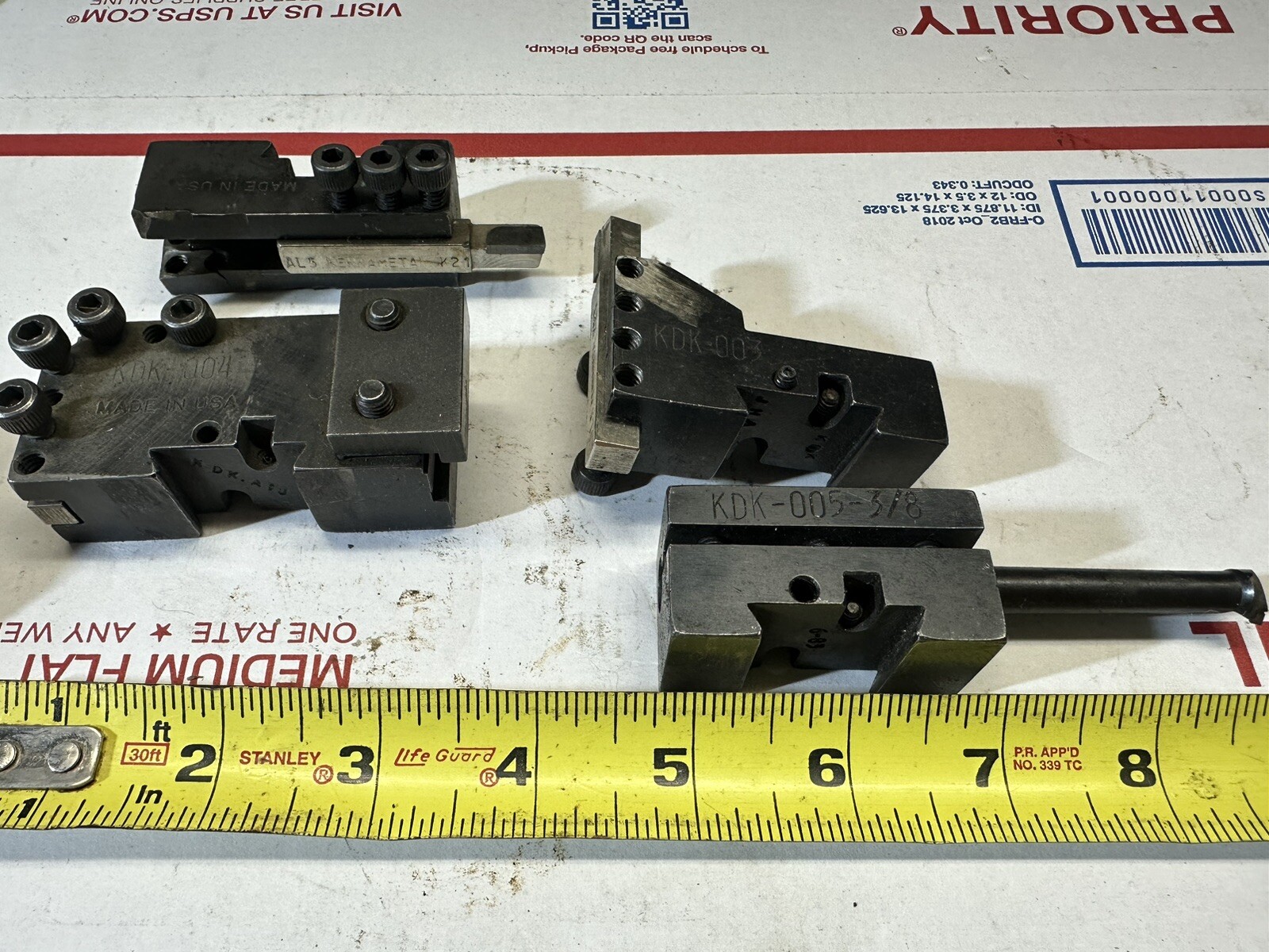 Kdk 00 Quick Change Tool Post Jeweler Bench Lathe Size