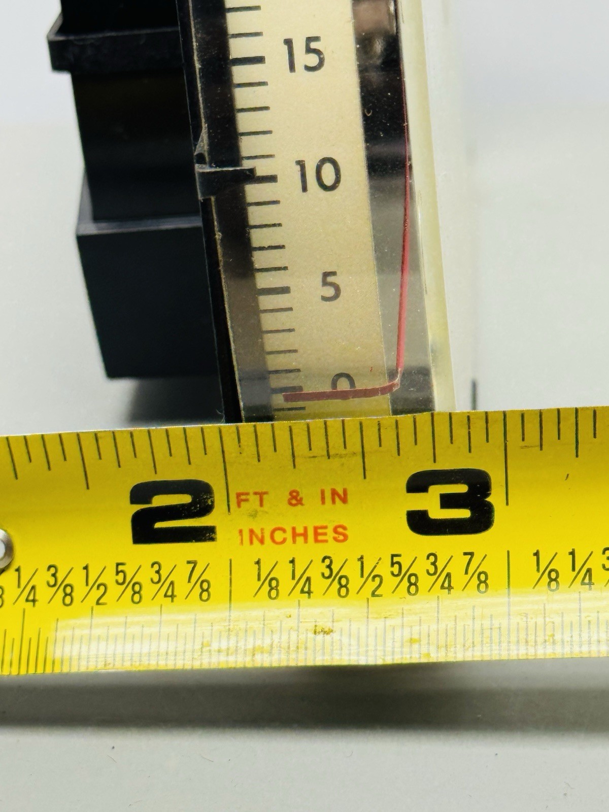 HERBACH & RADEMAN, INC. Vertical Meter Panel DC Voltage -5 To 30 With Stoppers