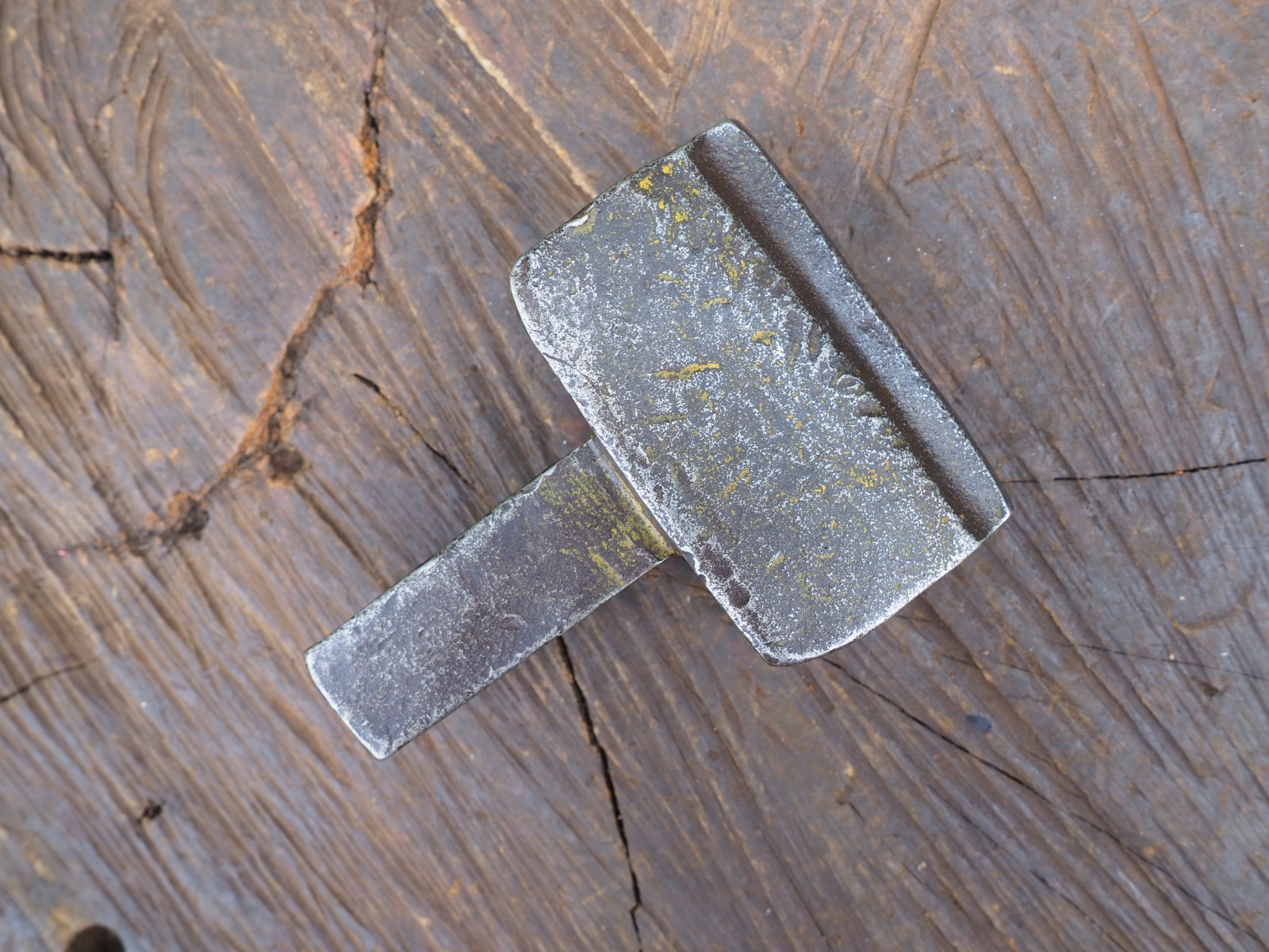 NICE 3/4" BOTTOM FULLER 7/8" HARDY BLACKSMITH ANVIL FORGE BLADESMITH KNIFE TOOL