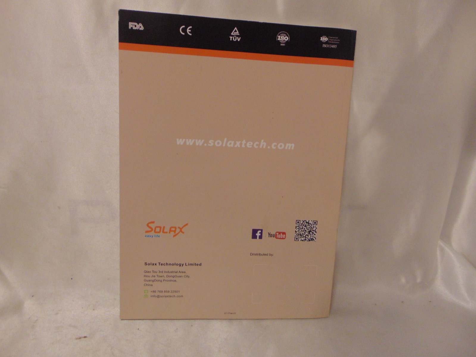Solax Handicap Mobility Scooter Owner's Manual S3021