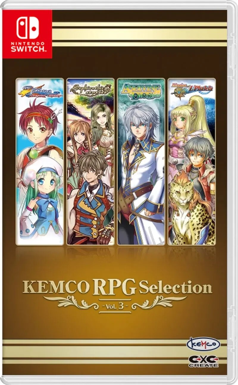 Kemco RPG Selection Vol. 3 Switch Brand New Sealed Game Special [2023 RPG]