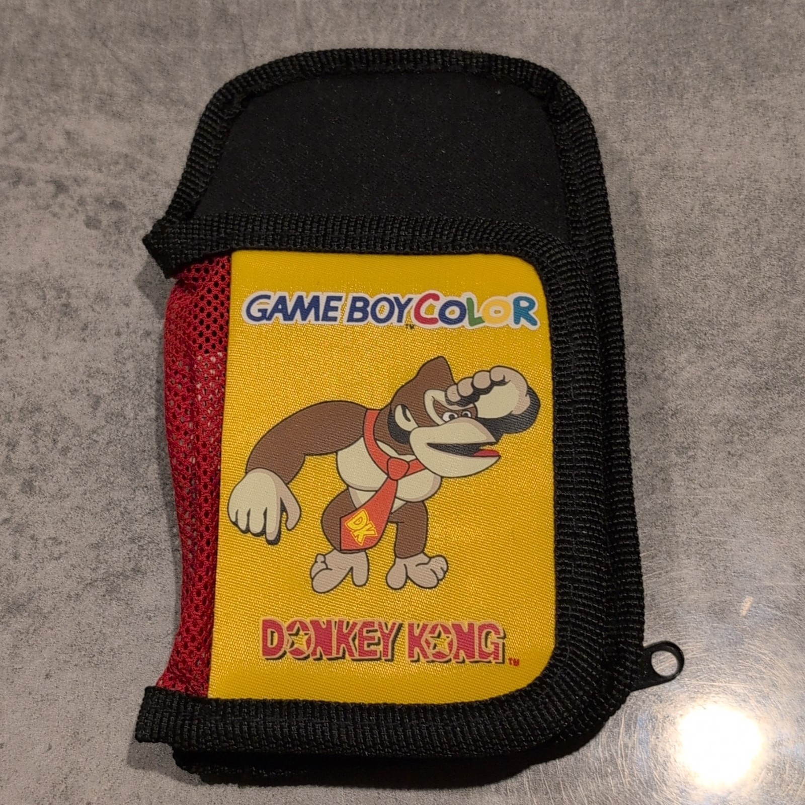 Nintendo Game Boy Color Donkey Kong Carrying Case Pouch Holster Belt Clip