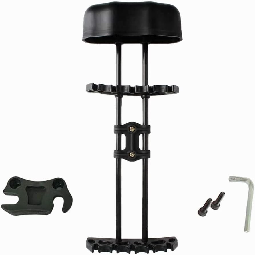 5 Arrow Bow Quiver for Archery Universal Hunting Quiver Quick Detach Quiver for