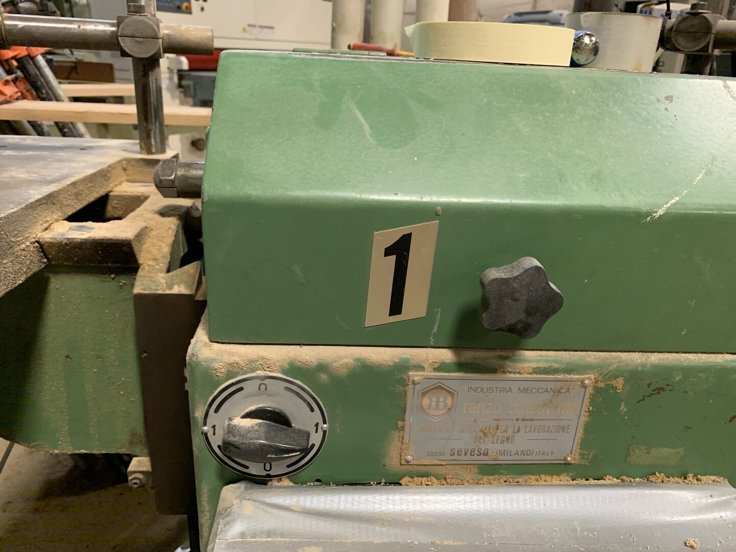 Renzo Balestrini Dual Mortising Table No. 2/CAP