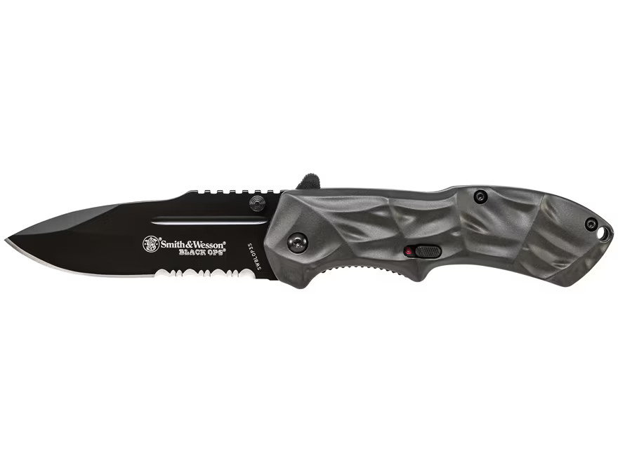 Smith & Wesson Black Ops 3 M.A.G.I.C. Assisted Opening Folding Pocket Knife 3.4"