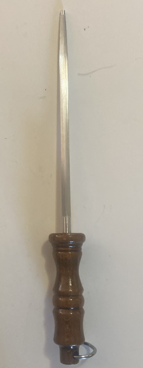 NEW VINTAGE CORBON BLEU SHARPENING STEEL 10” STEEL JAPAN MADE. NEW OLD STOCK.@@@
