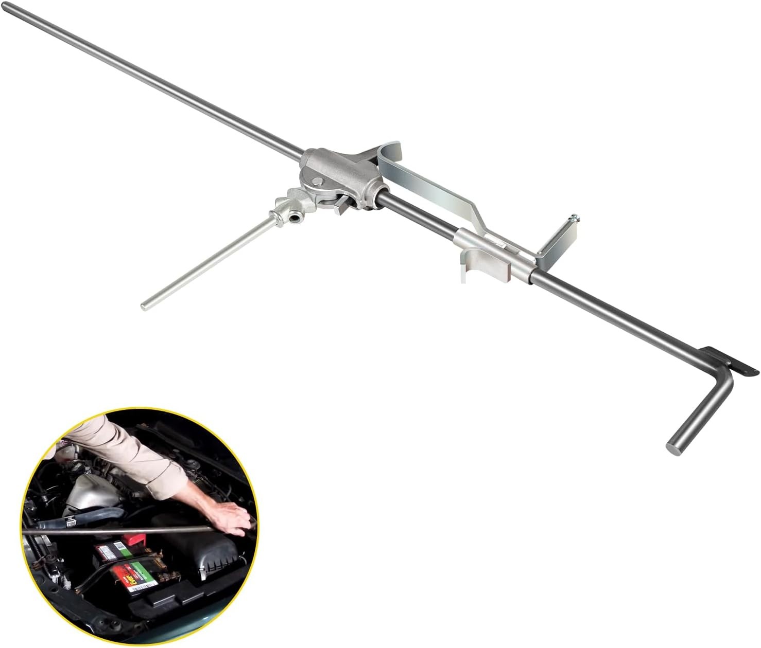 Replace for 77043 Monkey-On-A-Stick , Heavy-Duty Solid Alloy Rod 55” Friction