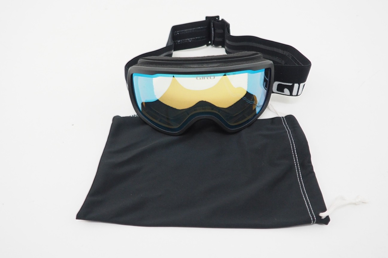 New! Giro Cruz Adult Winter Sport Goggles Black Wordmark w/ Yellow Boost Lens