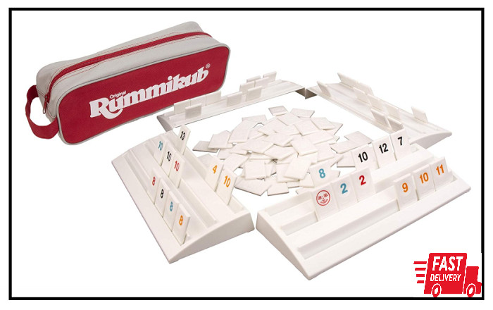 Rummikub - The Complete Original Game With Full-size Racks And Tiles In A Durabl