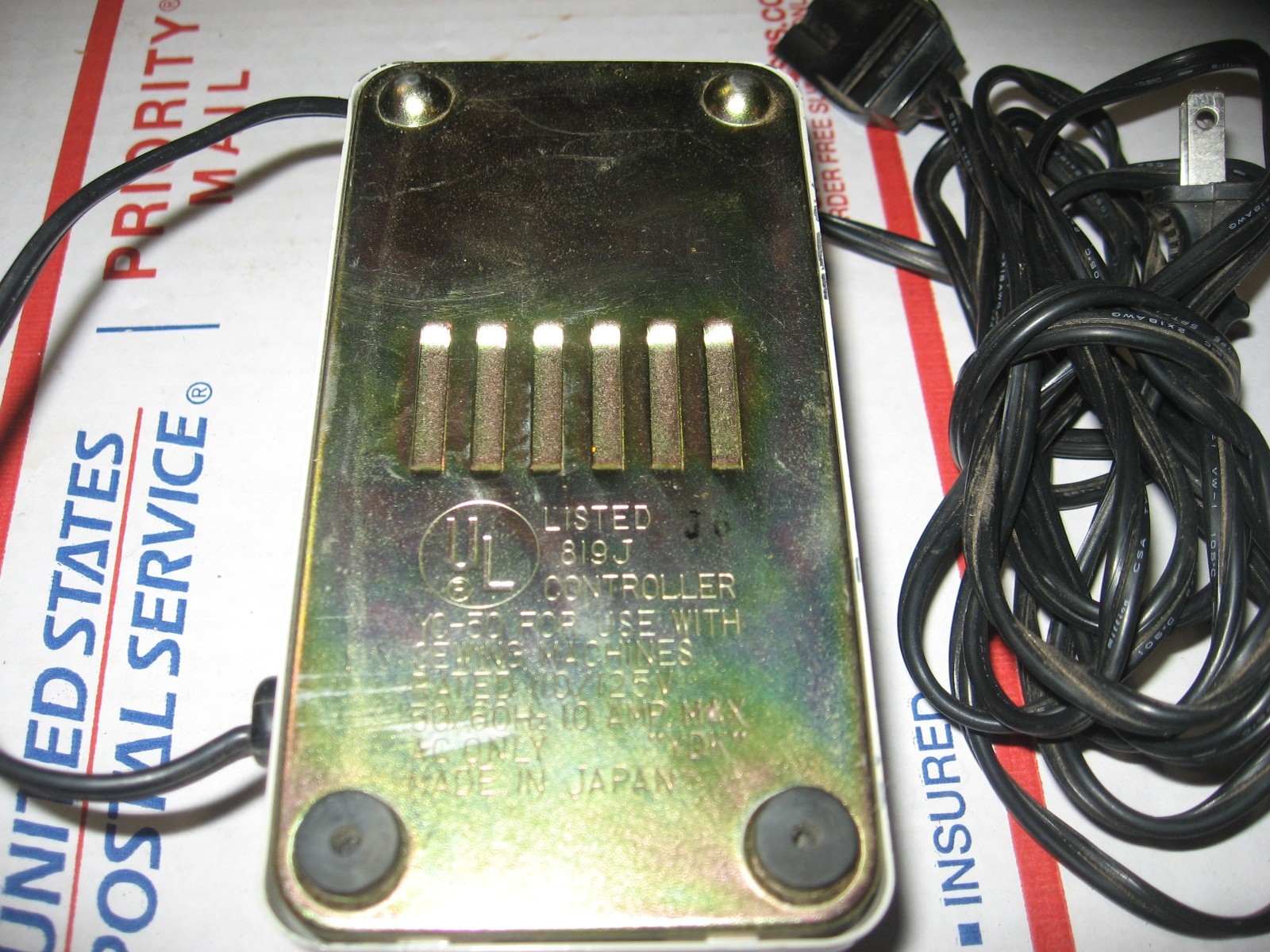HOBBY LOCK SERGER FOOT PEDAL