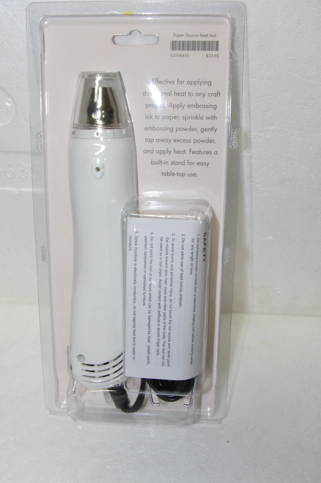 Paper Source Heat Tool Embossing Scrapbooking Crafts NEW $23.95