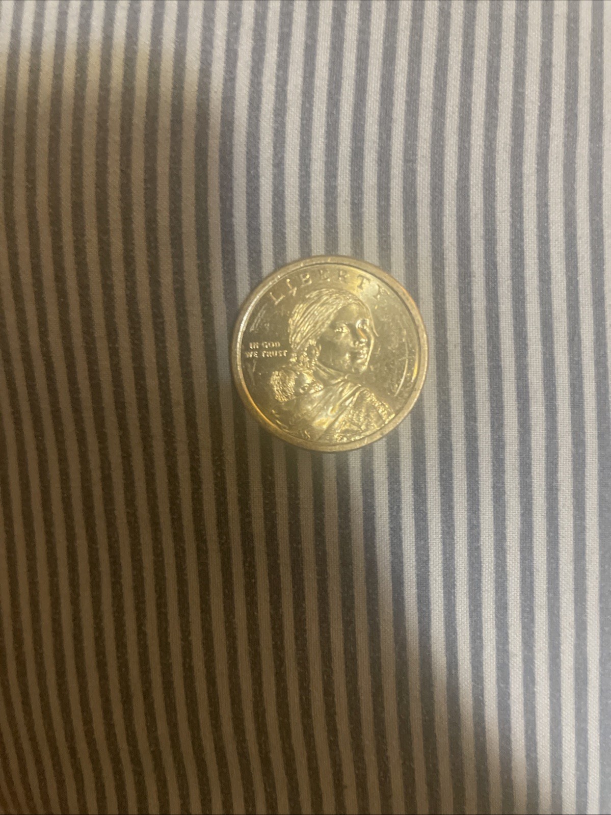 Sacagawea Haudenosaunee Great Law Of Peace Dollar Coin (Very Rare)Good Condition