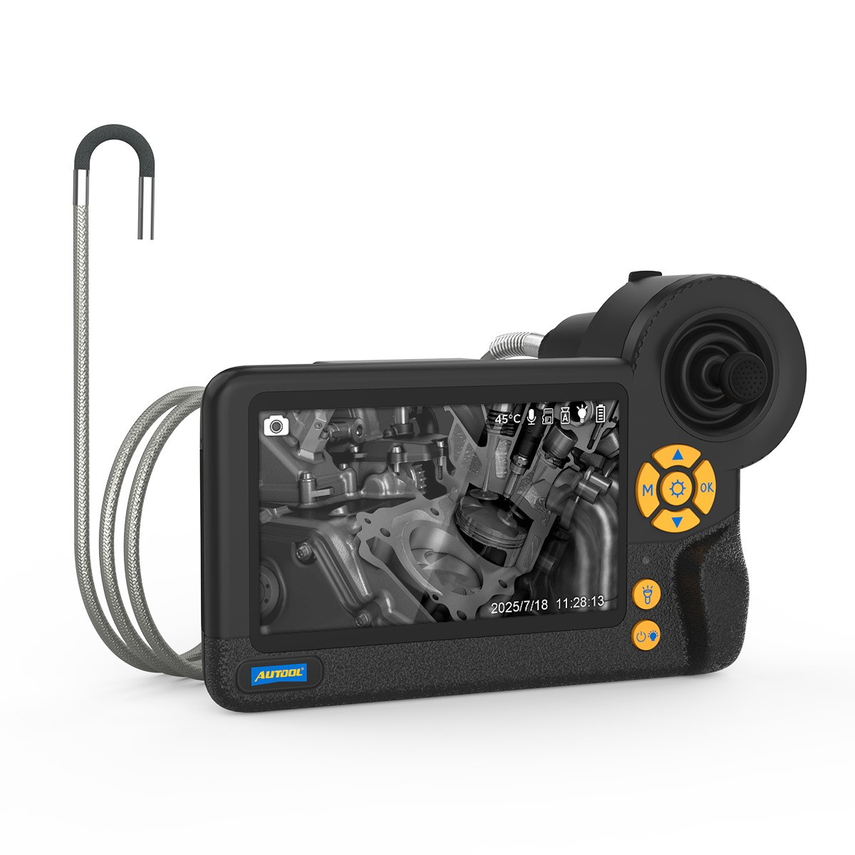 AUTOOL SVB408 Endoscope Camera Articulating Borescope Inspection Camera 3.9mm