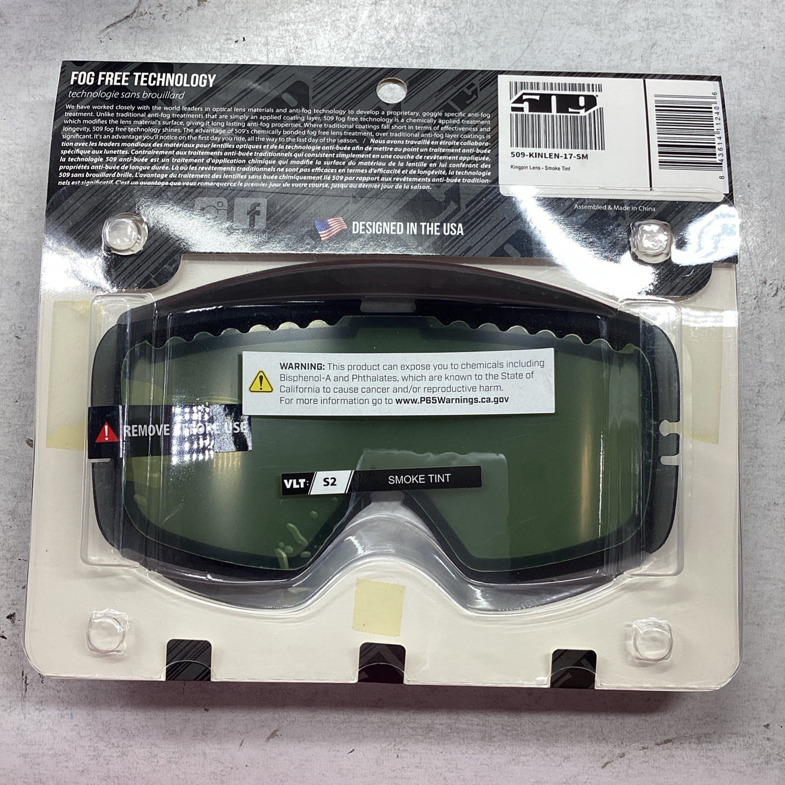 509 Kingpin Replacement Lens Smoke Tint