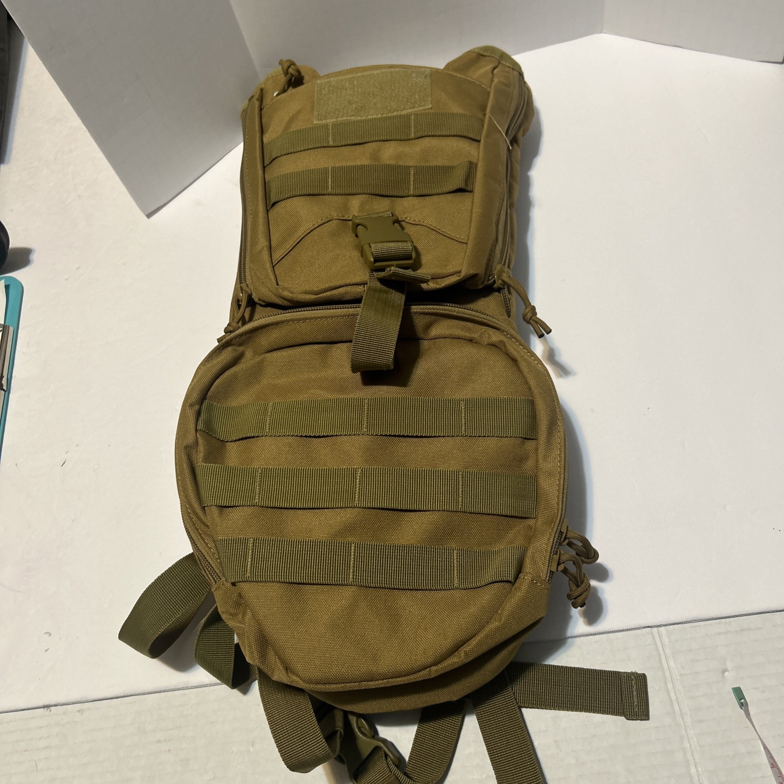 Tactical Molle Hydration Pack Backpack with 3L TPU Water Bladder Camelbak Style