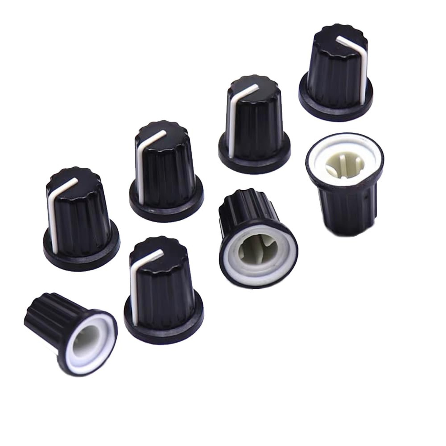 110Pcs Potentiometer Kit, Potentiometer Knobs, 11 Values 500 1K 2K 5K 10K 20K...