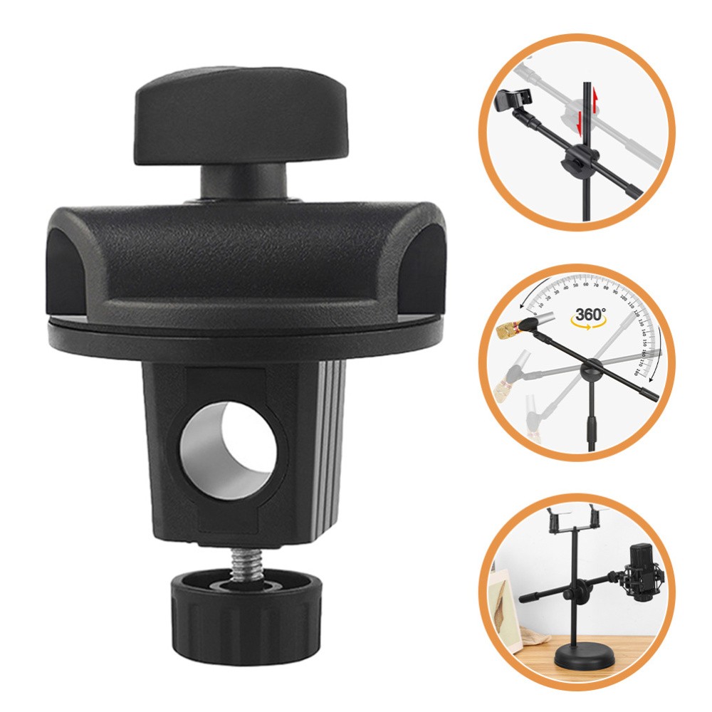 Microphone Arm Clip Hook with Screws Support Holder Clamp Accessory