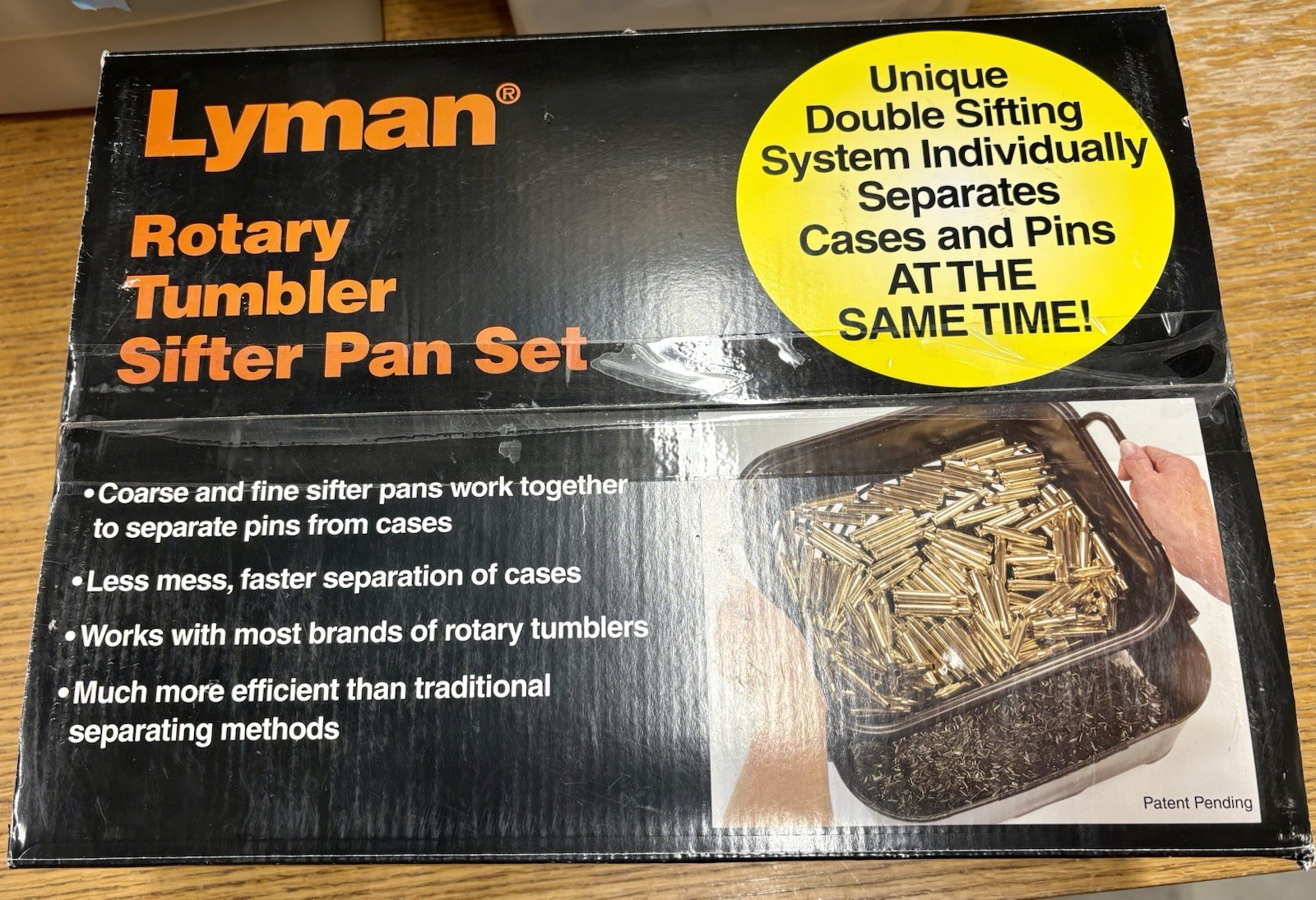 Lyman Rotary Tumbler Sifter Pan Set Tumbler Double Sifting System