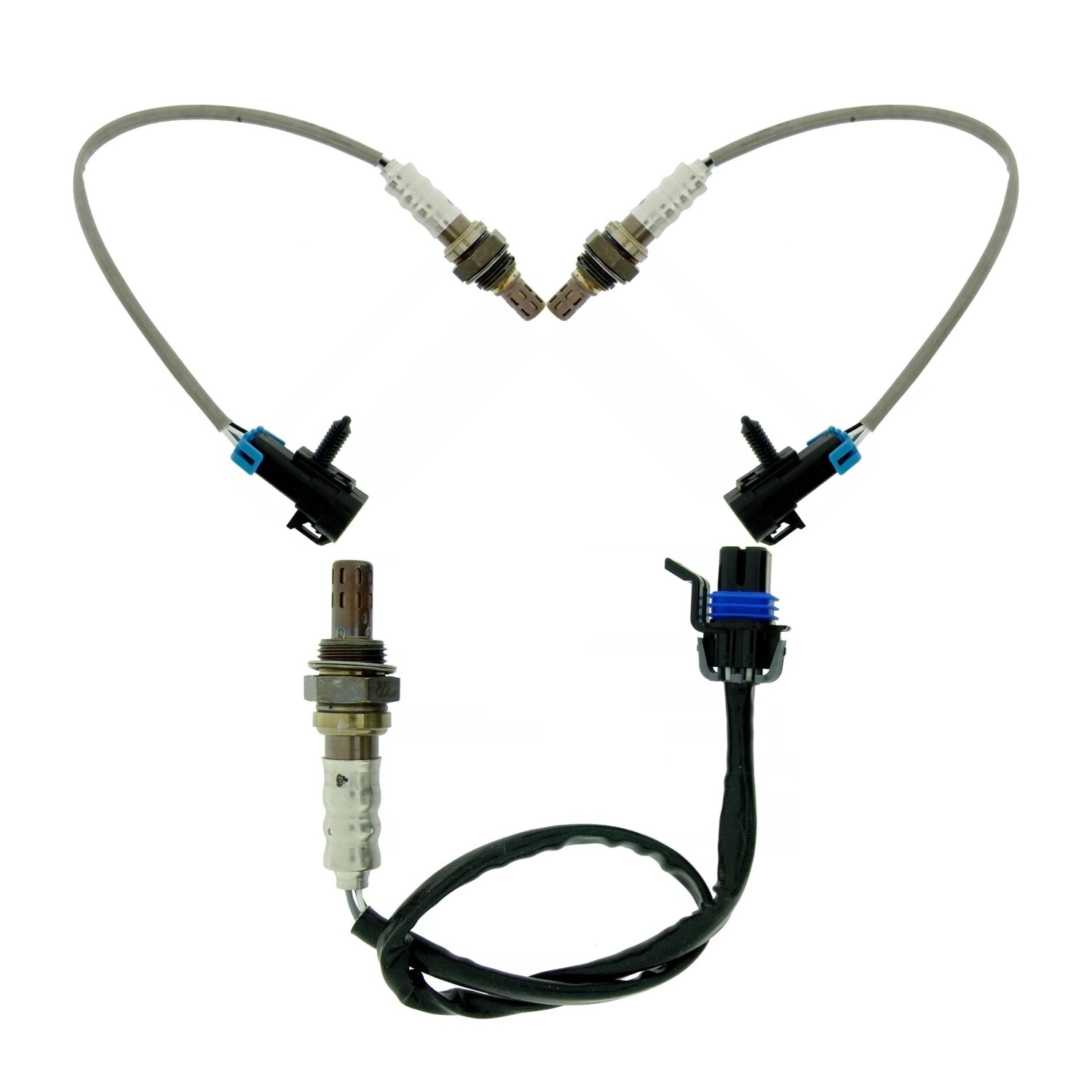 3pcs O2 Sensor For 2006-2011 Cadillac DTS 4.6L V8 Upstream+Downstream
