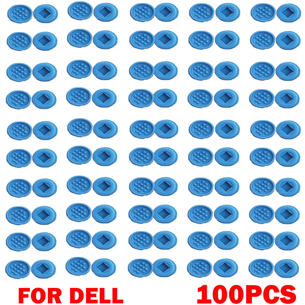 100Pcs 3mmx 3mm Track Point Cap Mouse Pointer Soft Rim For DELL E6400 E6410 NEW